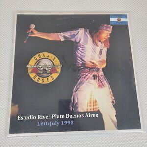 Guns N Roses Sky Blue Marbled Vinyl Album Estadio River Plate 16th July 1993 Ltd